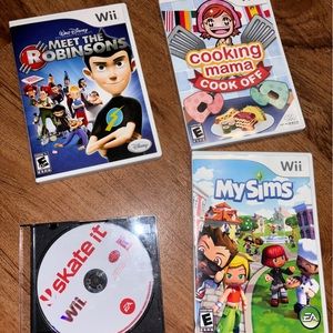 Wii Games - Lot of 4!